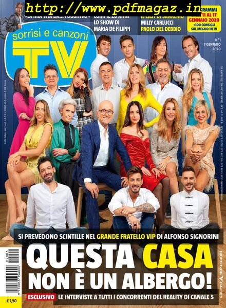 TV Sorrisi e Canzoni – 07 gennaio 2020 Cover