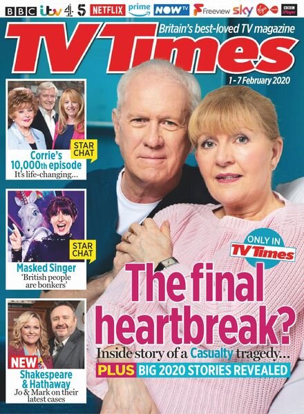 TV Times – 01 February 2020 Cover