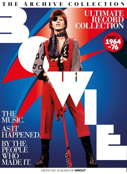 Uncut The Archive Collection David Bowie – Ultimate Record Collection, Part 1 1964-1976 Cover