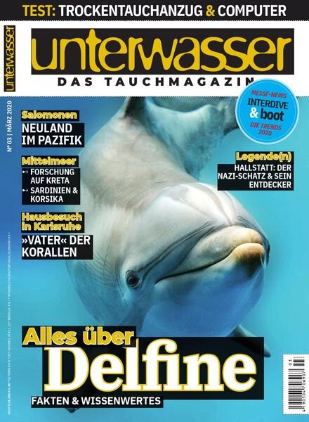 Unterwasser – Marz 2020 Cover