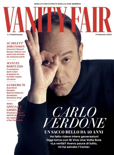 Vanity Fair Italia – 05 febbraio 2020 Cover