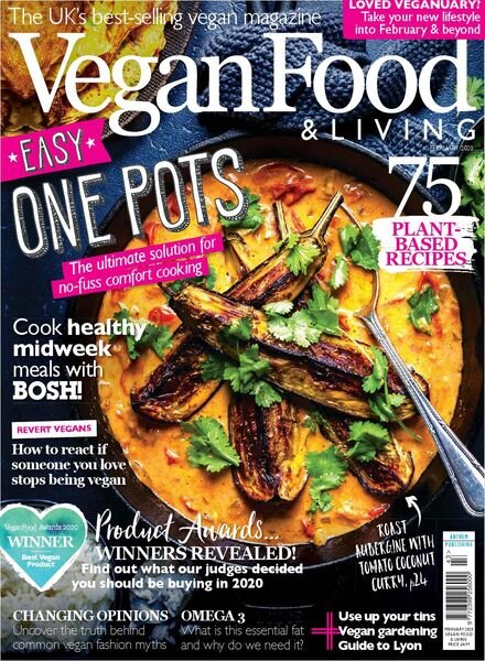 Vegan Food & Living – Issue 43 – February 2020 Cover