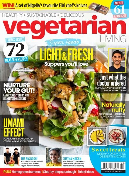 Vegetarian Living – May 2019 Cover