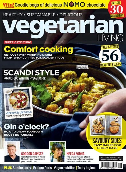 Vegetarian Living – November 2019 Cover