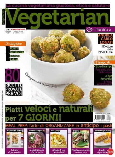 Vegetarian – Marzo-Aprile 2020 Cover