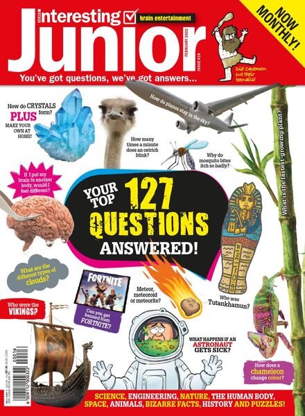 Very Interesting Junior – February 2020 Cover