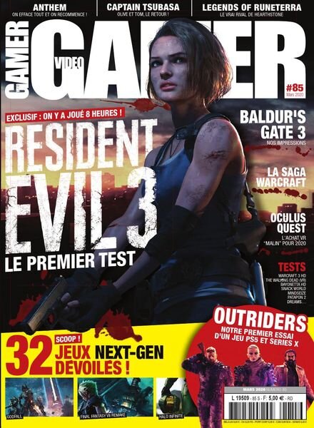 Video Gamer – Mars 2020 Cover