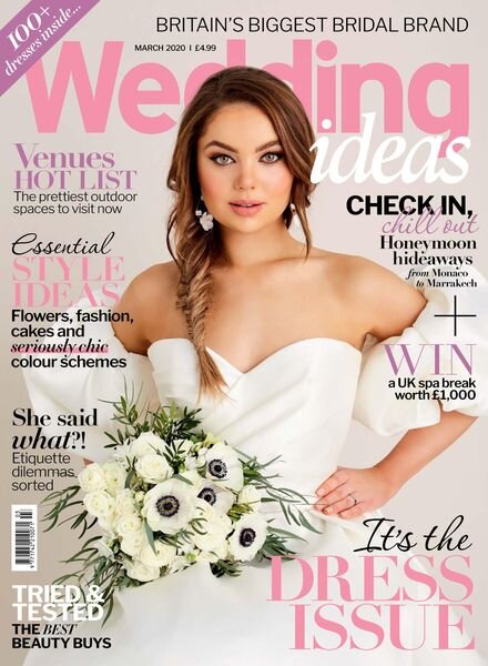 Wedding Ideas – March 2020 Cover