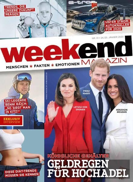 Weekend Magazin – 24 Januar 2020 Cover