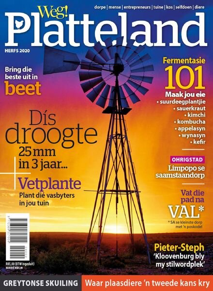 Weg! Platteland – September 2020 Cover