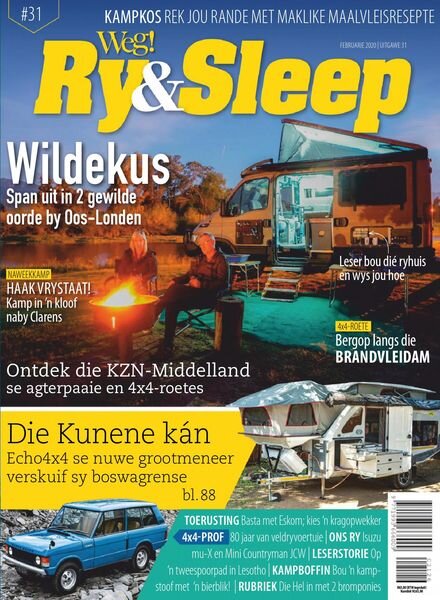 Weg! Ry & Sleep – Februarie 2020 Cover