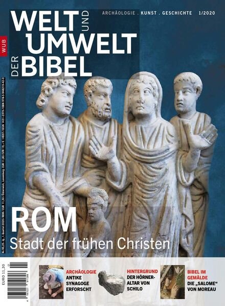 Welt und Umwelt der Bibel – Nr.1 2020 Cover