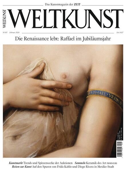 Weltkunst – Februar 2020 Cover
