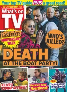 What’s on TV – 15 February 2020