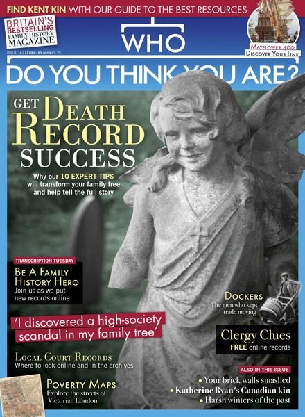 Who Do You Think You Are – February 2020 Cover