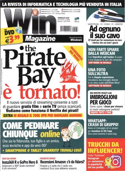Win Magazine – Febbraio 2020 Cover