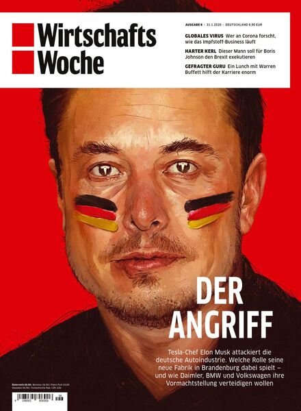 Wirtschaftswoche – 31 Januar 2020 Cover