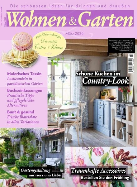 Wohnen & Garten – Marz 2020 Cover