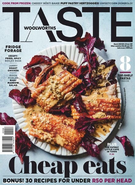 Woolworths Taste – March 2020 Cover