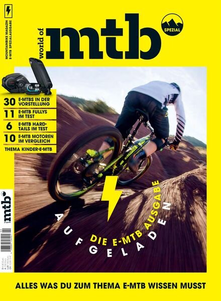 World of MTB – E-MTB Spezial Nr.1 2018 Cover