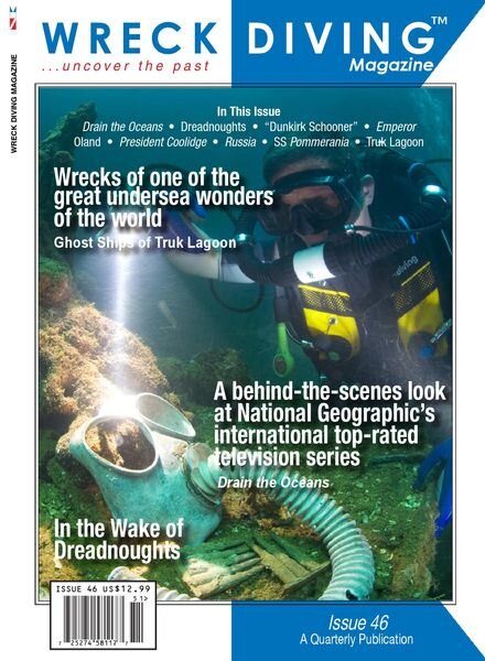 Wreck Diving Magazine – February 2020 Cover