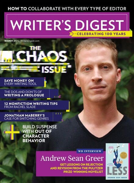 Writer’s Digest – March 2020 Cover
