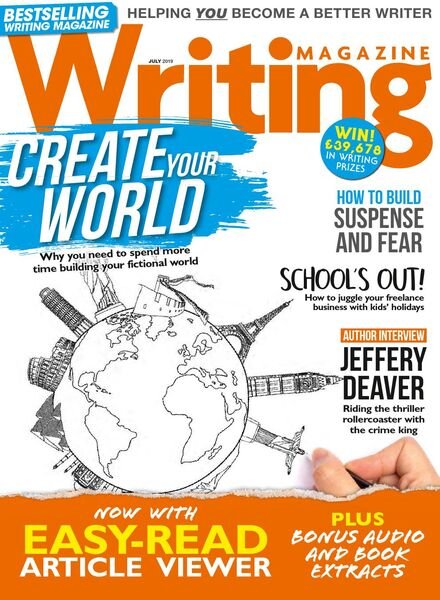 Writing Magazine – July 2019 Cover