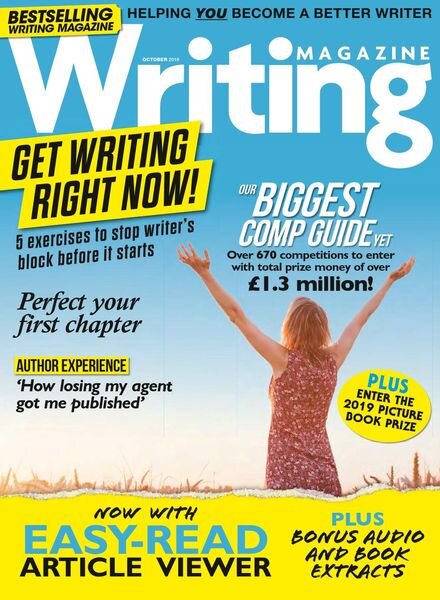 Writing Magazine – October 2019 Cover