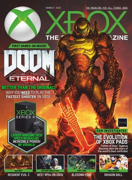 Xbox The Official Magazine UK – March 2020 Cover