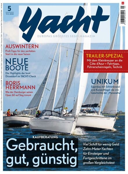 Yacht Germany – 19 Februar 2020 Cover