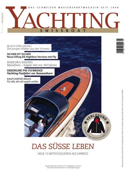 Yachting Swissboat – Januar-Februar 2020 Cover
