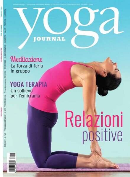 Yoga Journal Italia – Febbraio 2020 Cover