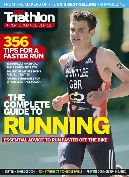 220 Triathlon Special Edition – Guide to Running 2014 Cover