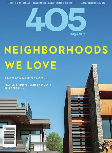 405 Magazine – March 2020 Cover