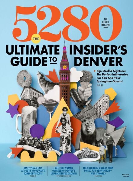 5280 Magazine – April 2020 Cover