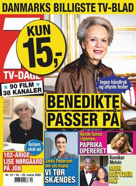 7 TV-Dage – 16 marts 2020 Cover