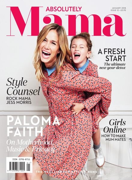 Absolutely Mama – Issue 12 – January 2018 Cover