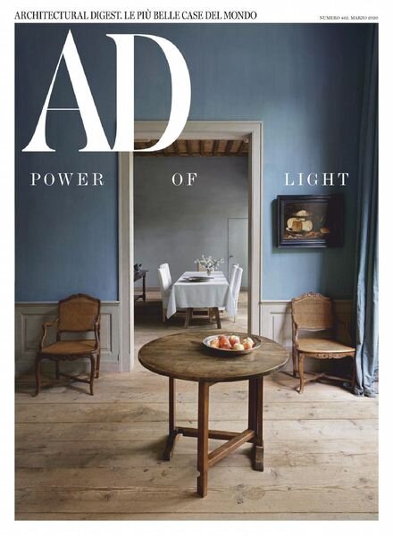 AD Architectural Digest Italia – marzo 2020 Cover