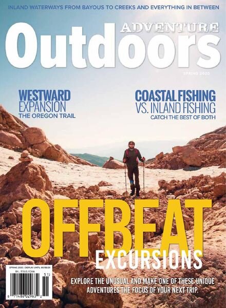 Adventure Outdoors – Spring 2020 Cover
