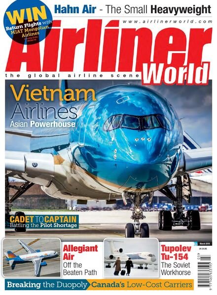 Airliner World – March 2018 Cover