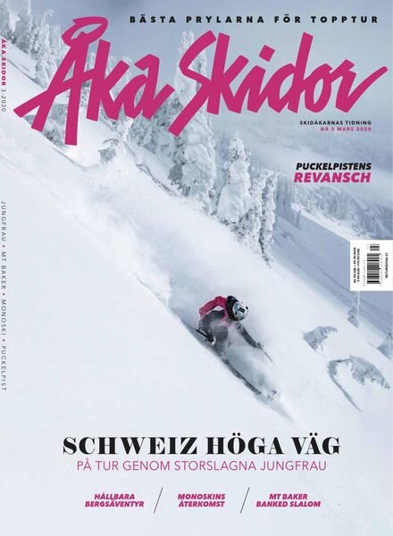 aka Skidor – mars 2020 Cover