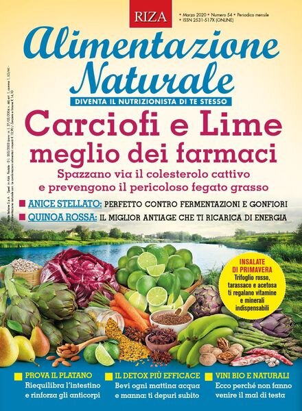 Alimentazione Naturale – Marzo 2020 Cover