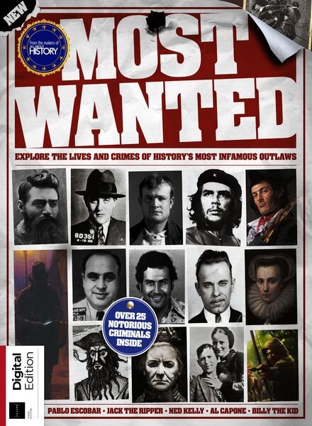 All About History Most Wanted 3rd Edition – December 2019 Cover