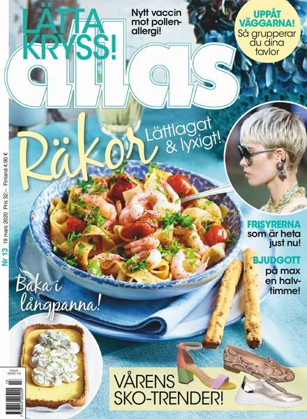 Allas – 19 mars 2020 Cover
