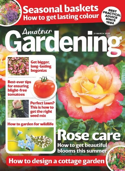 Amateur Gardening – 21 March 2020 Cover