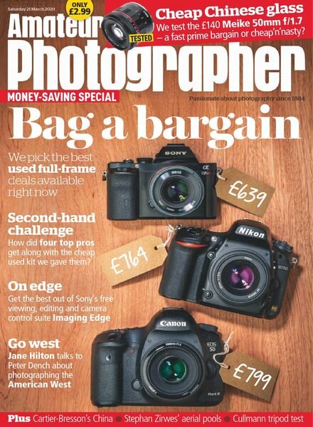 Amateur Photographer – 21 March 2020 Cover