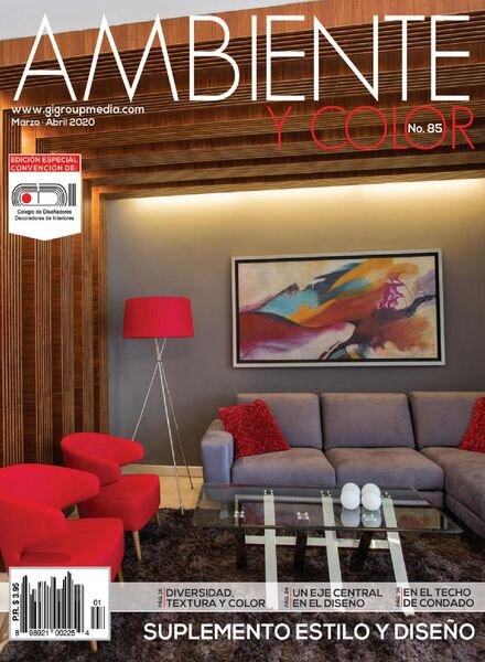 Ambiente y color – Marzo-Abril 2020 Cover