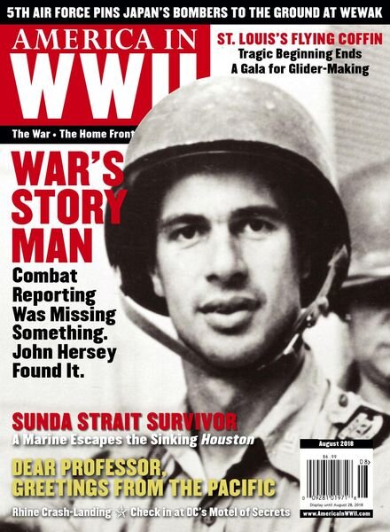 America In WWII – August 2018 Cover