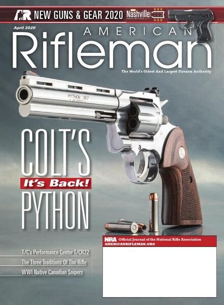 American Rifleman – April 2020 Cover