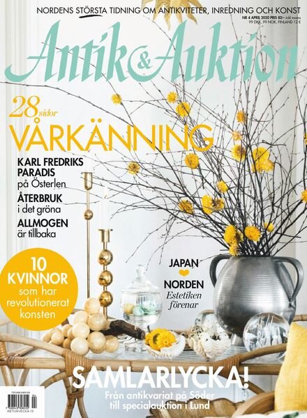 Antik & Auktion – april 2020 Cover